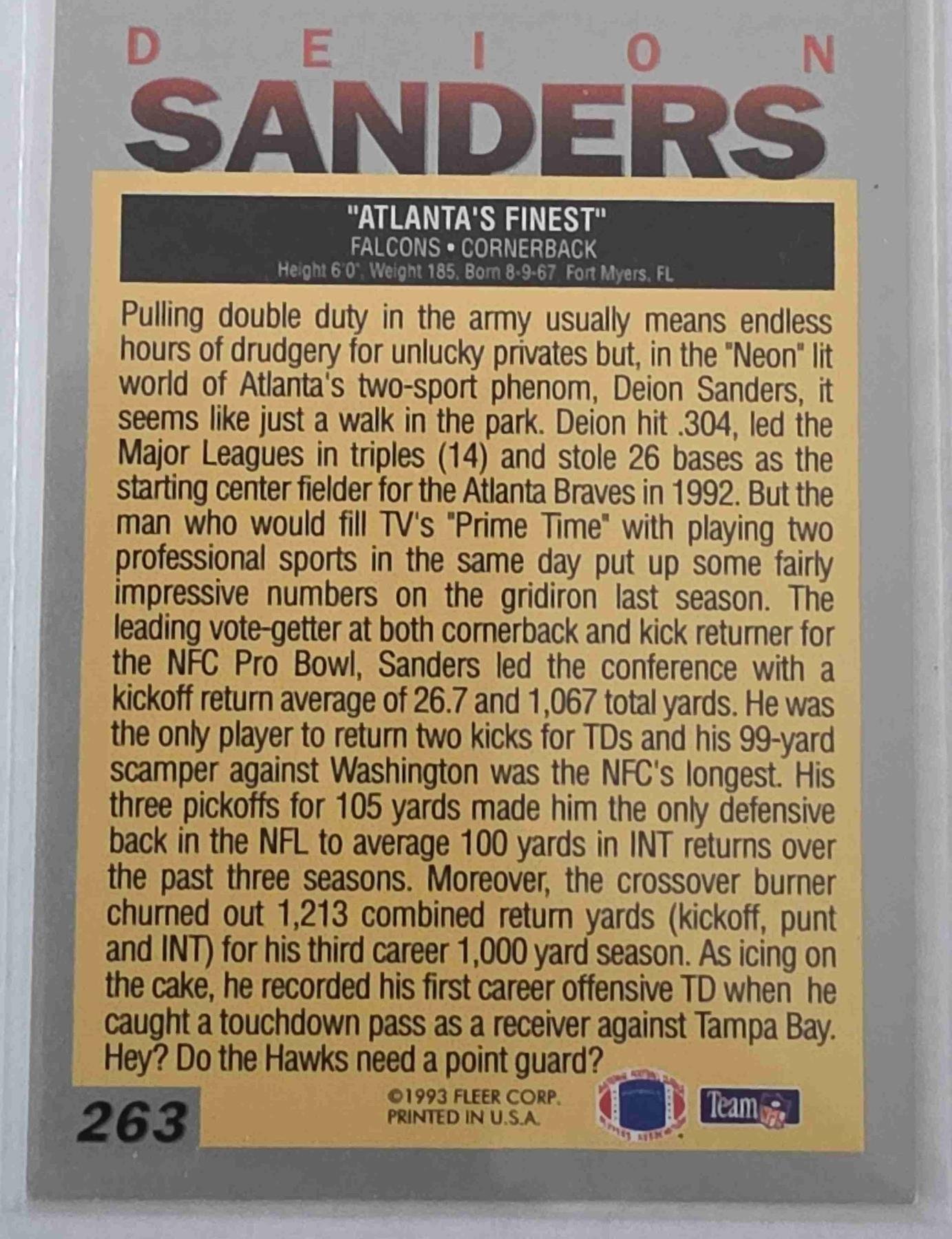 Bulk NFL Card 006 back