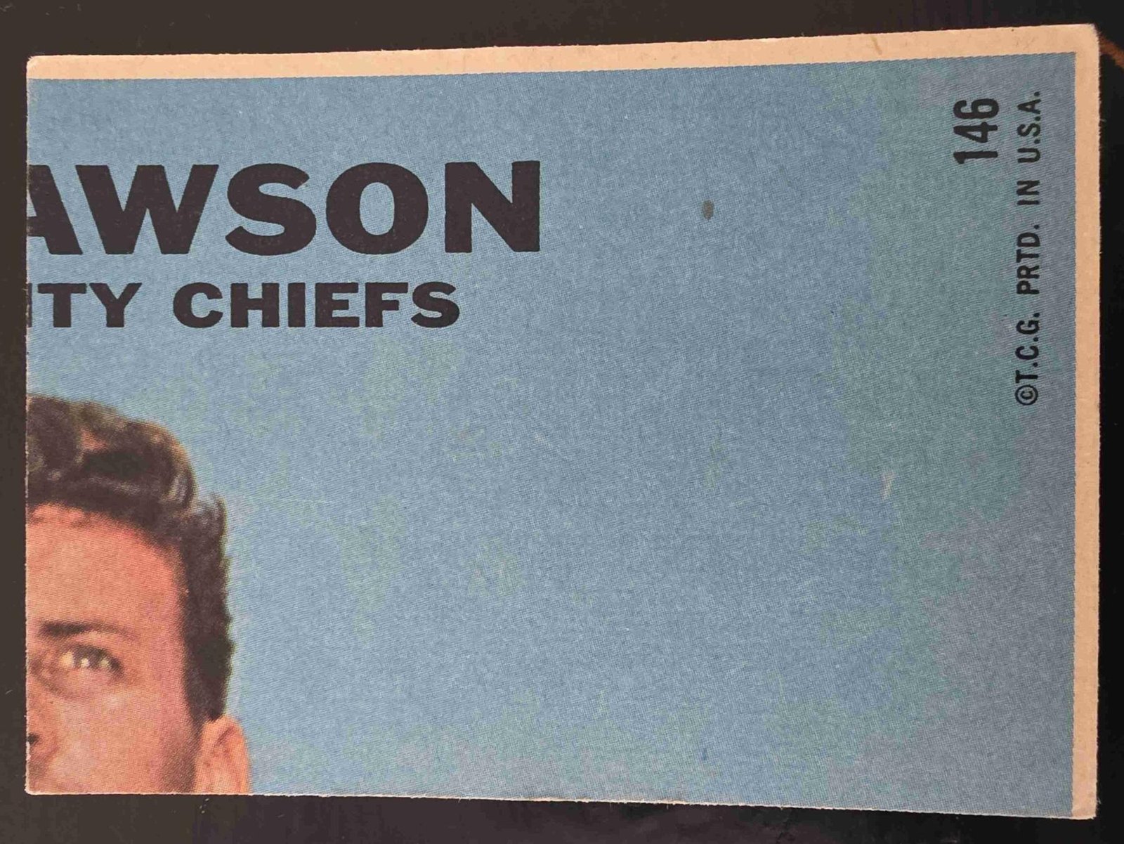Bulk NFL Card 011 back