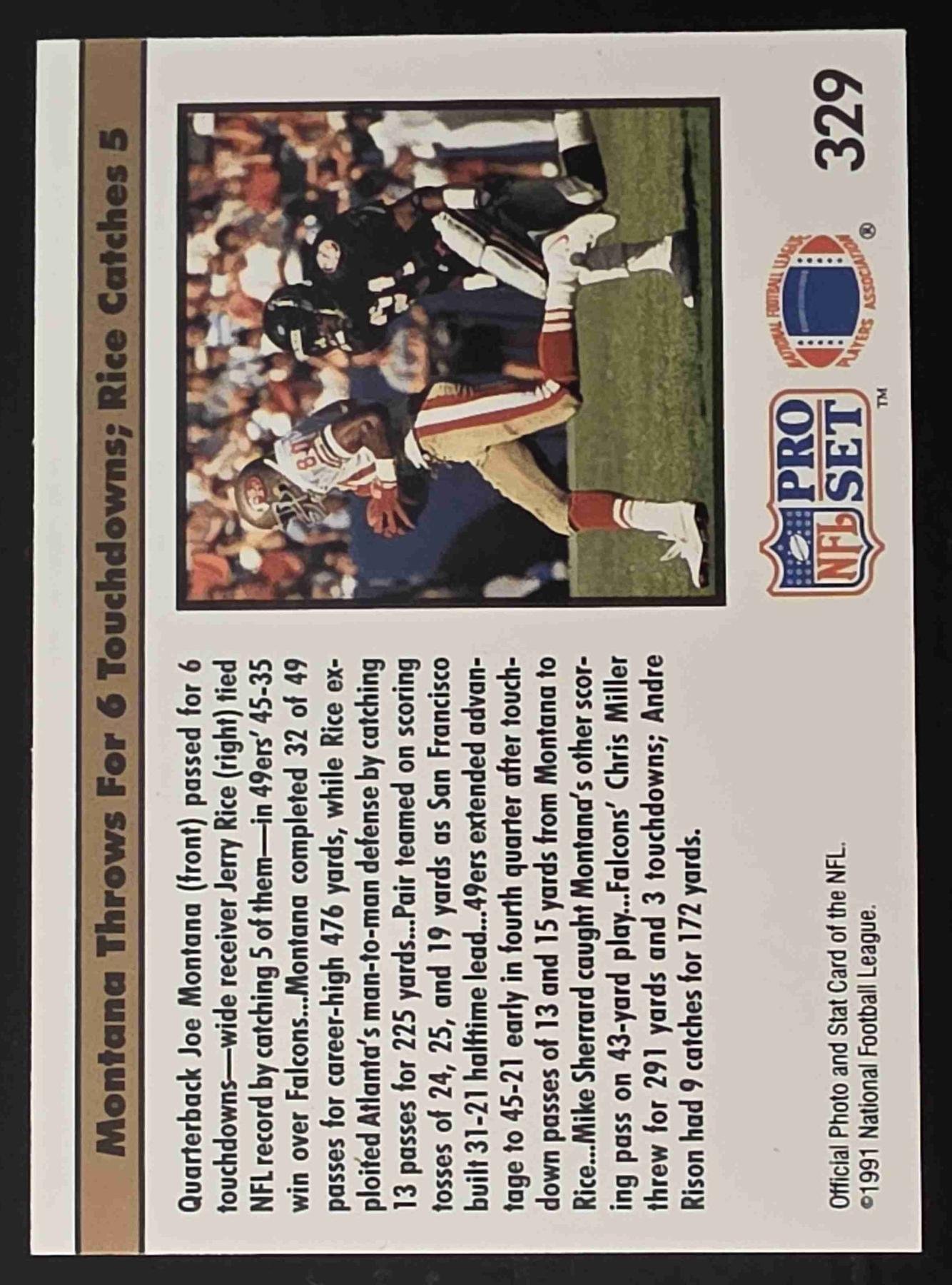 Bulk NFL Card 026 back