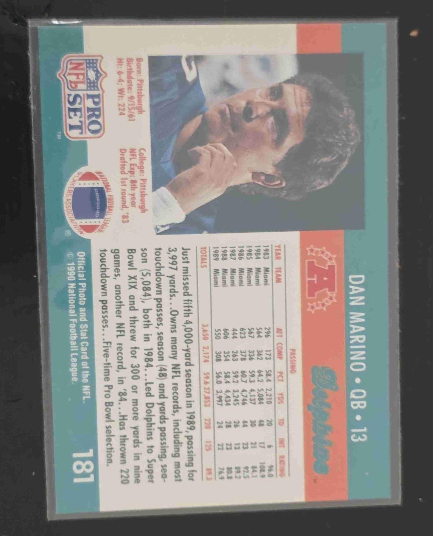 Bulk NFL Card 064 back