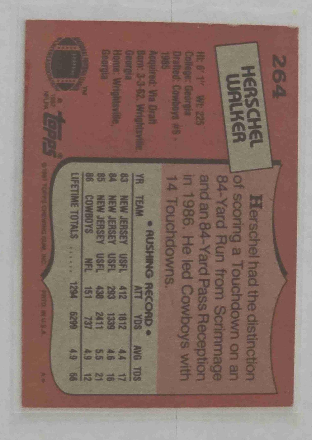 Bulk NFL Card 114 back