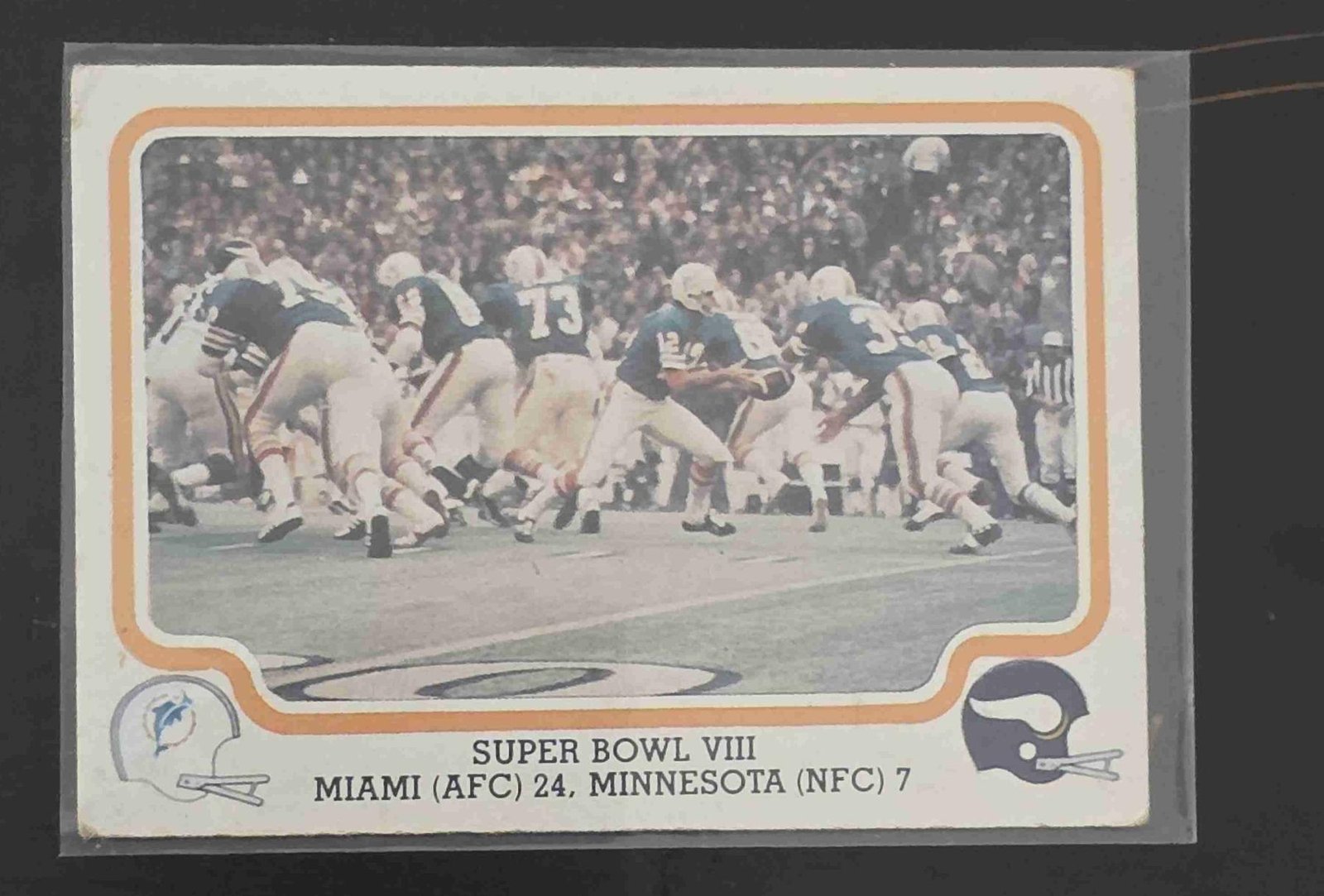 Bulk NFL Card 132 front