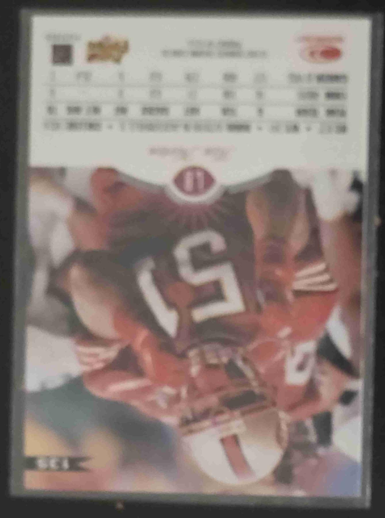 Bulk NFL Card 173 back