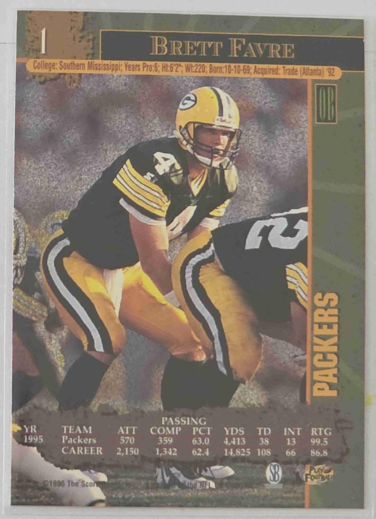Bulk NFL Card 181 front