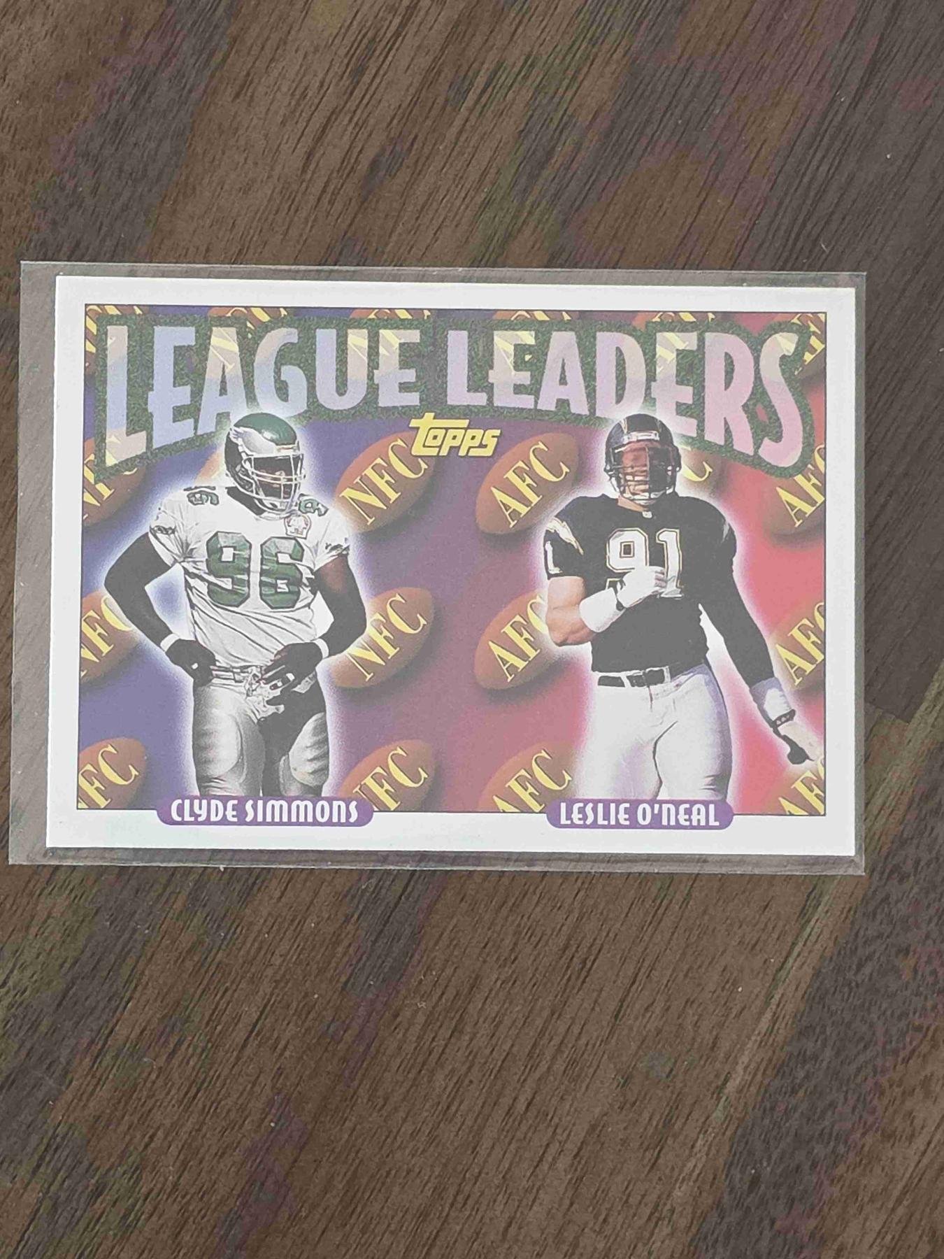 Bulk NFL Card 211 front