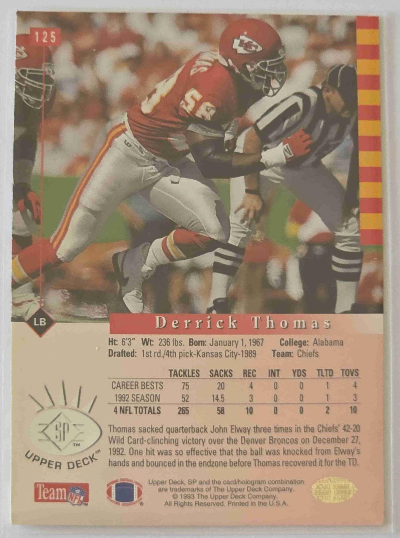 Bulk NFL Card 239 back