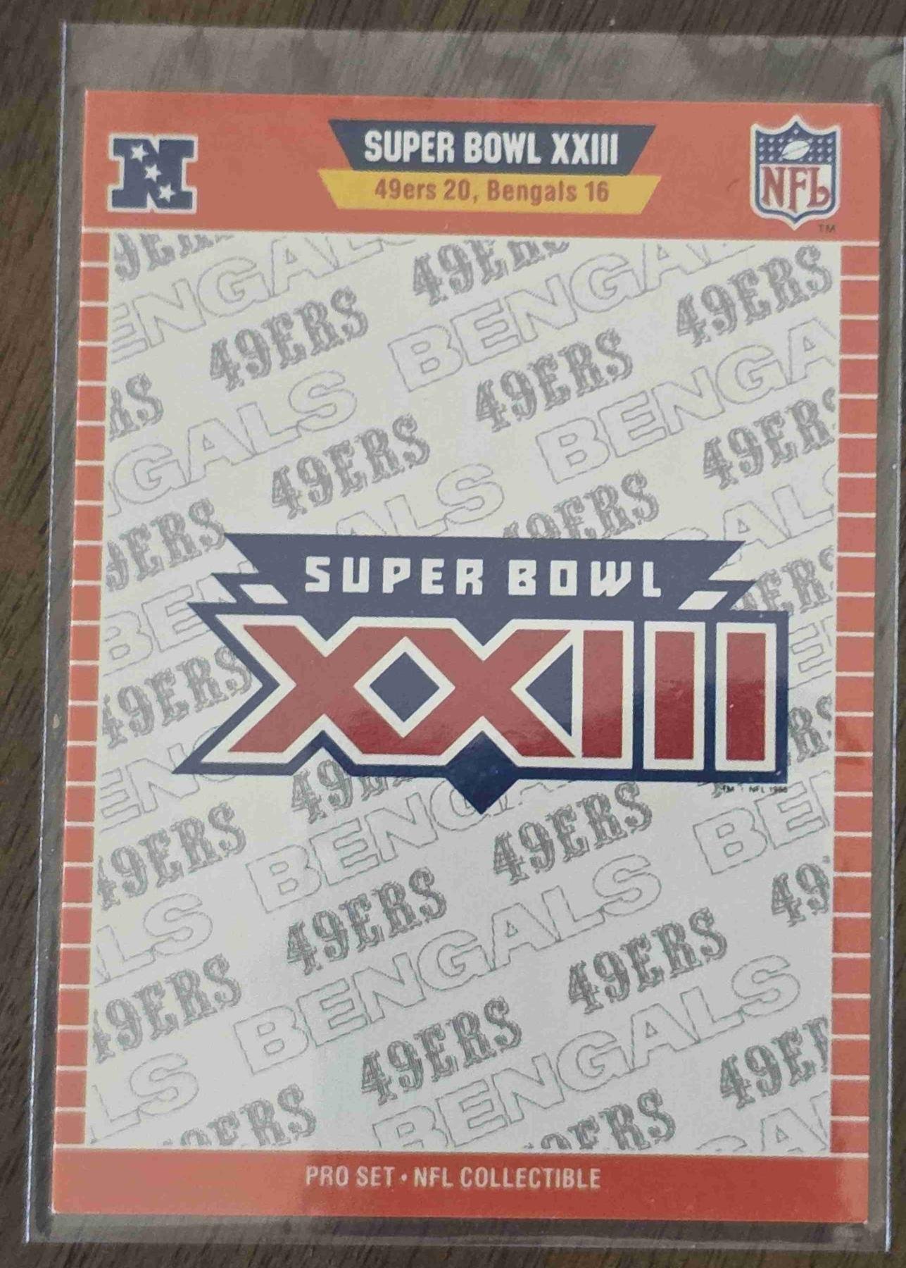Bulk NFL Card 252 front