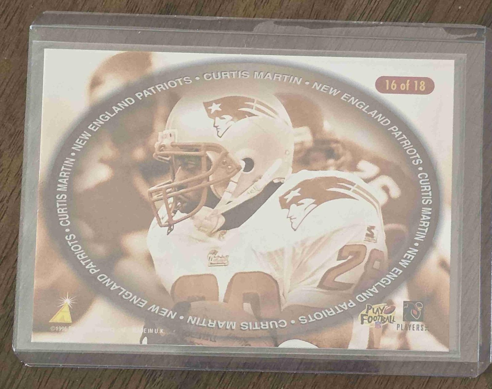 Bulk NFL Card 257 front