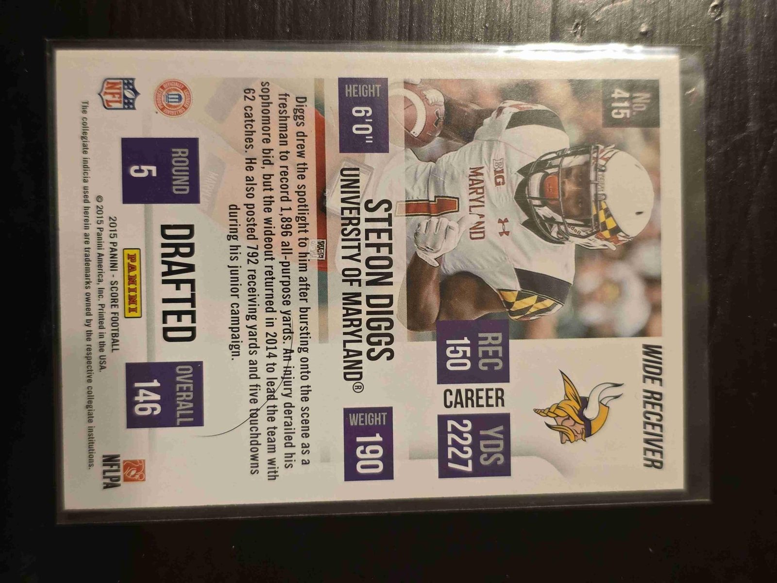 Stefon Diggs back