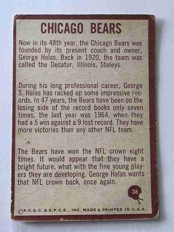 Card back