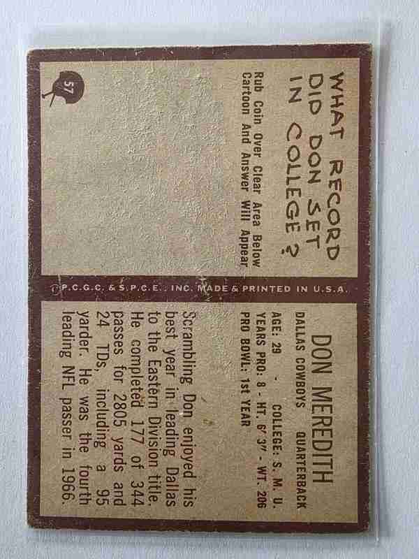 Card back