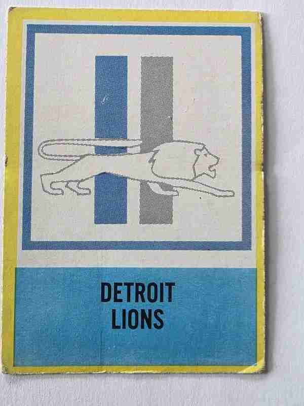 Detroit Lions front thumbnail