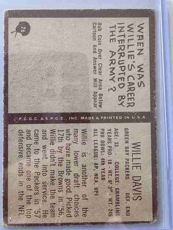 Card back