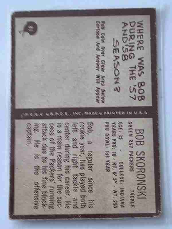 Card back