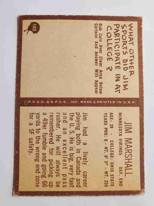 Card back