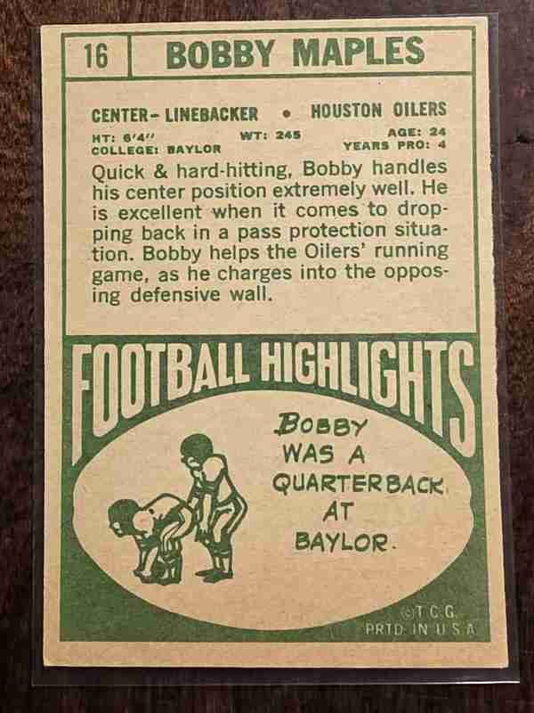 Card back