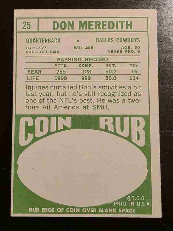 Card back