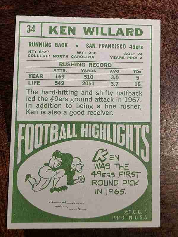 Card back