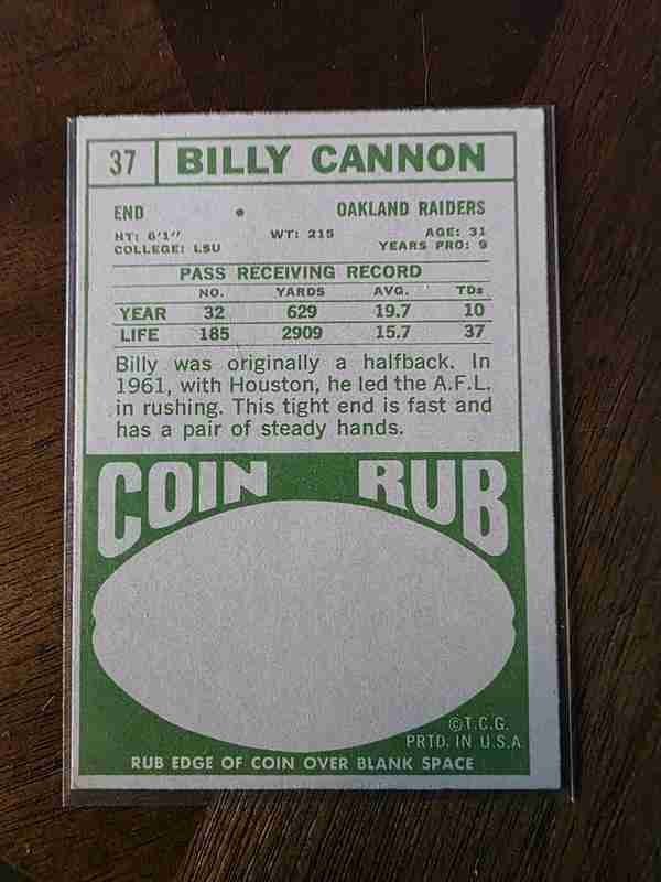 Card back