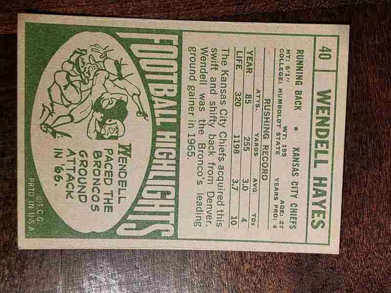Card back