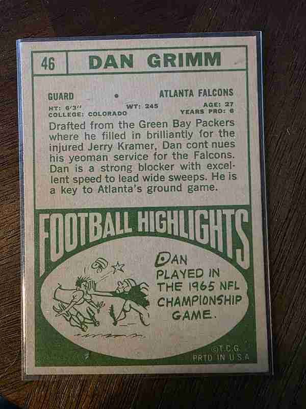 Card back