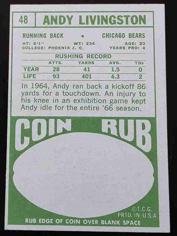 Card back