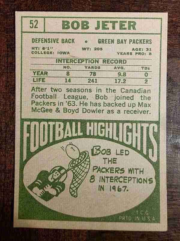 Card back