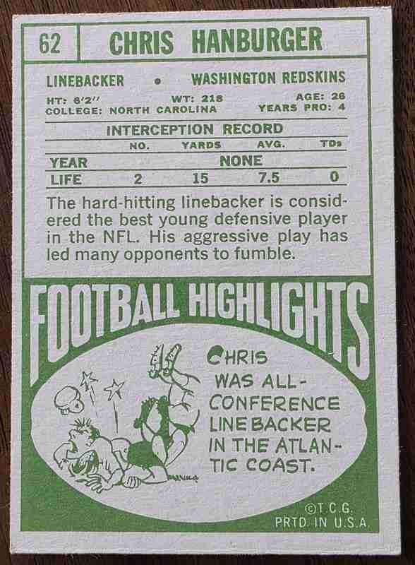 Card back