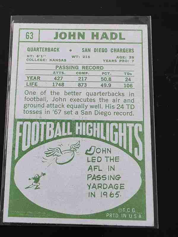 Card back