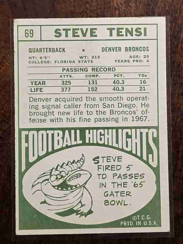 Card back