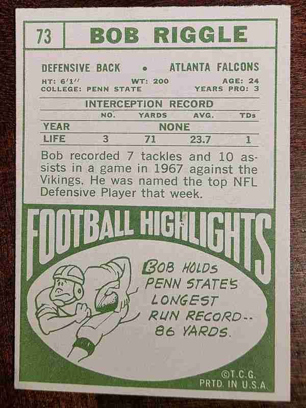 Card back