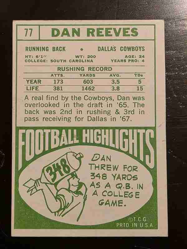 Card back