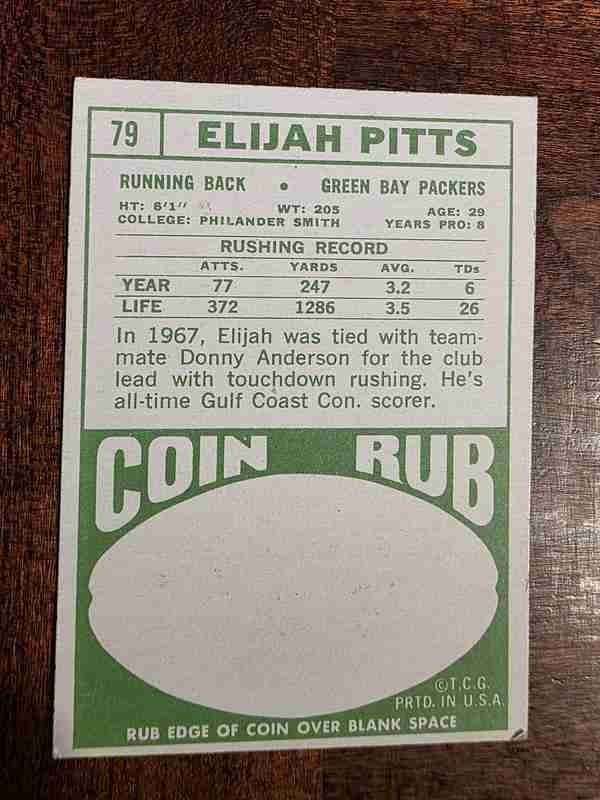 Card back