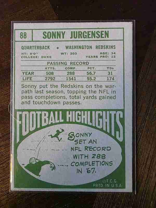 Card back
