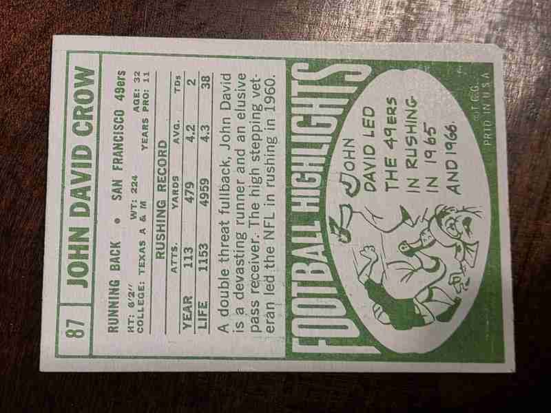 Card back