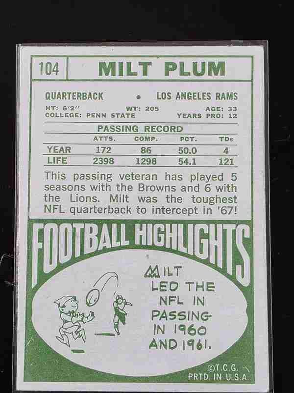 Card back