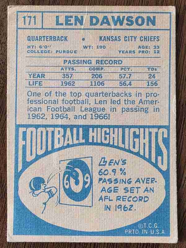 Card back