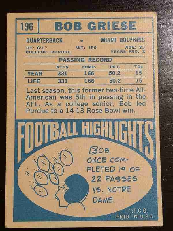Card back