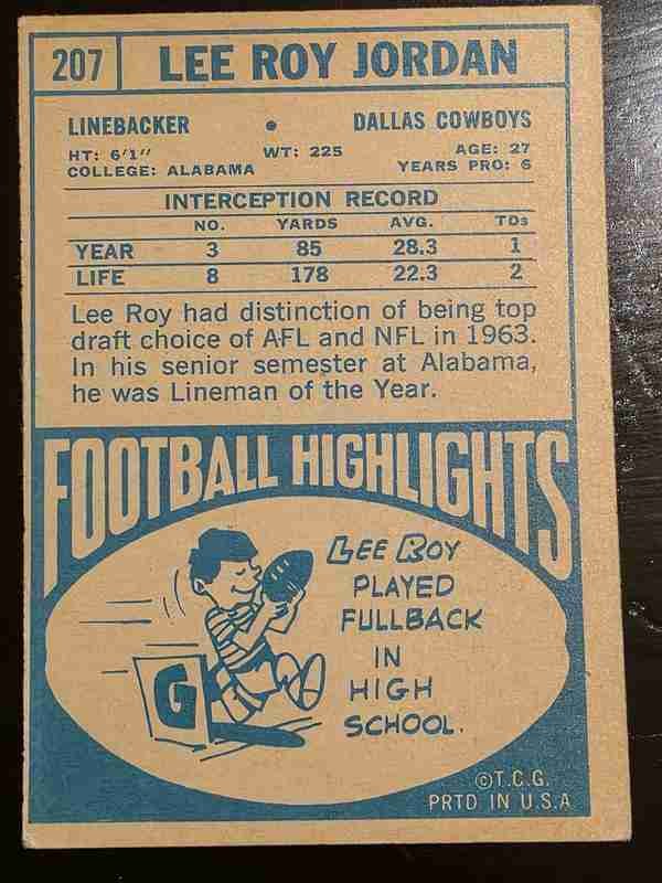 Card back