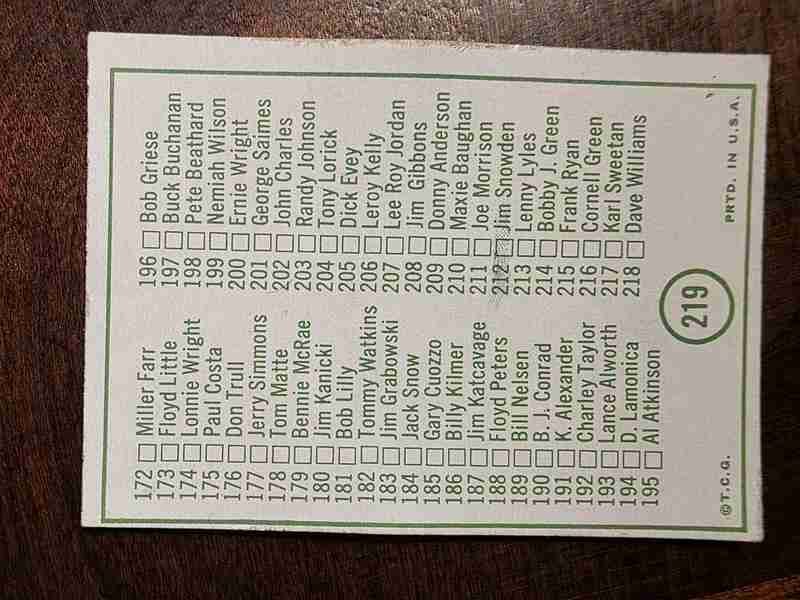 Card back