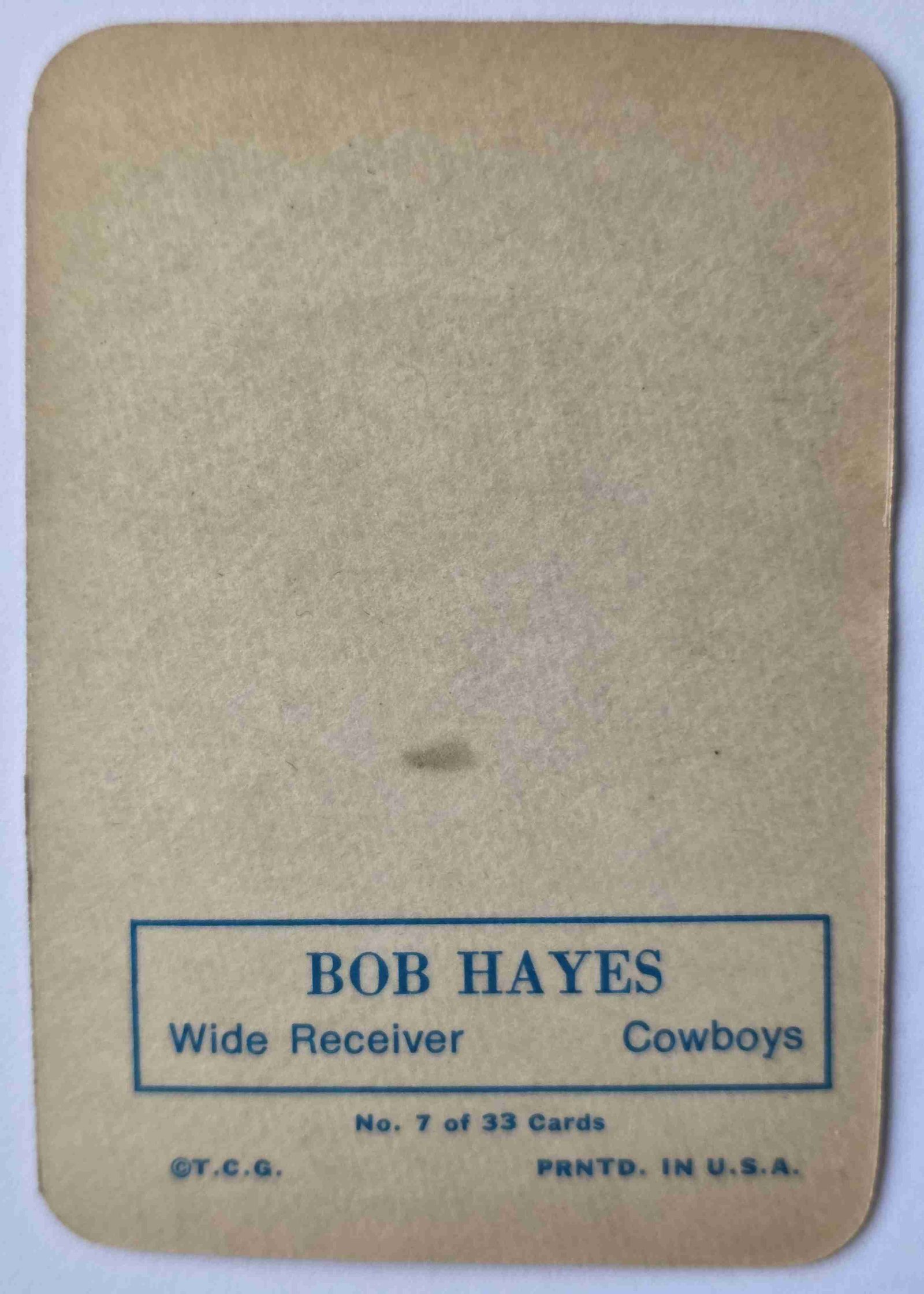 Card back