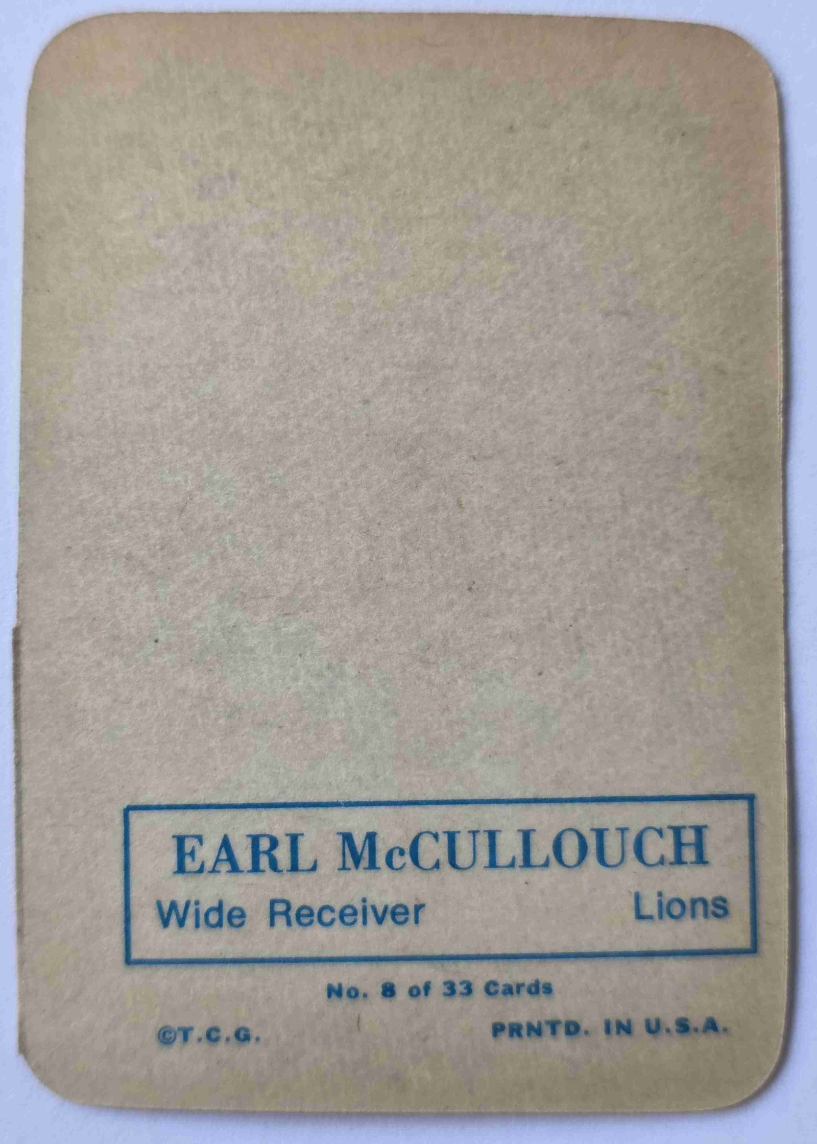 Card back