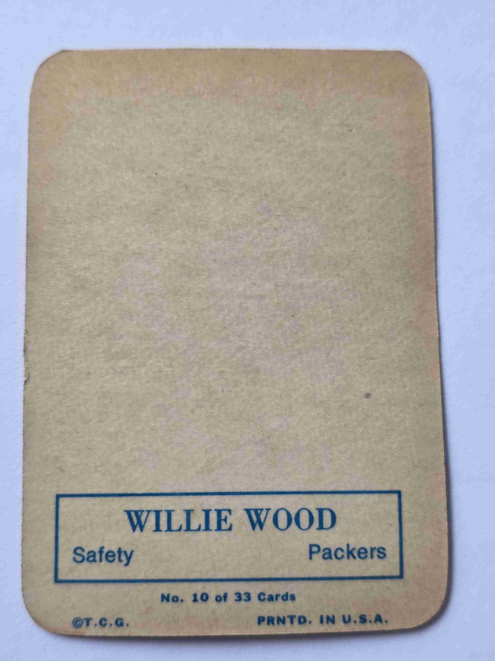 Card back