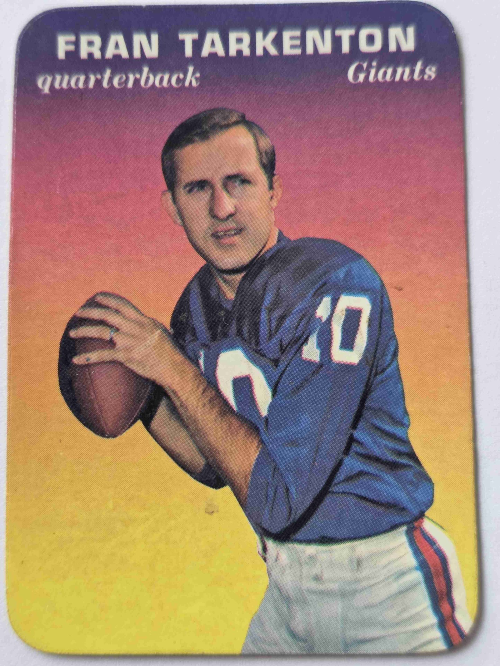 Fran Tarkenton front thumbnail