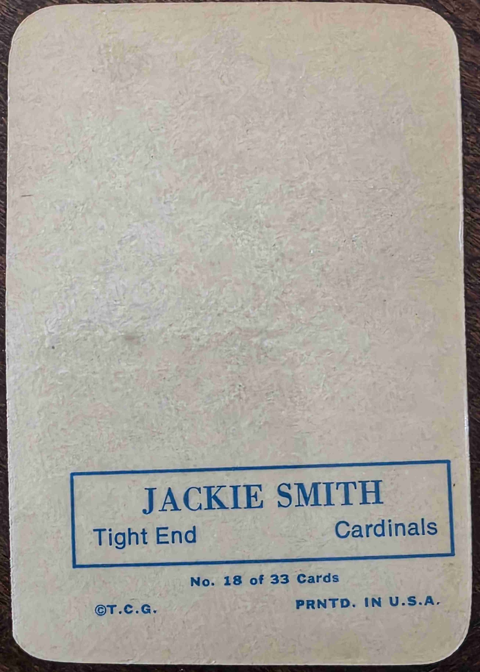 Card back