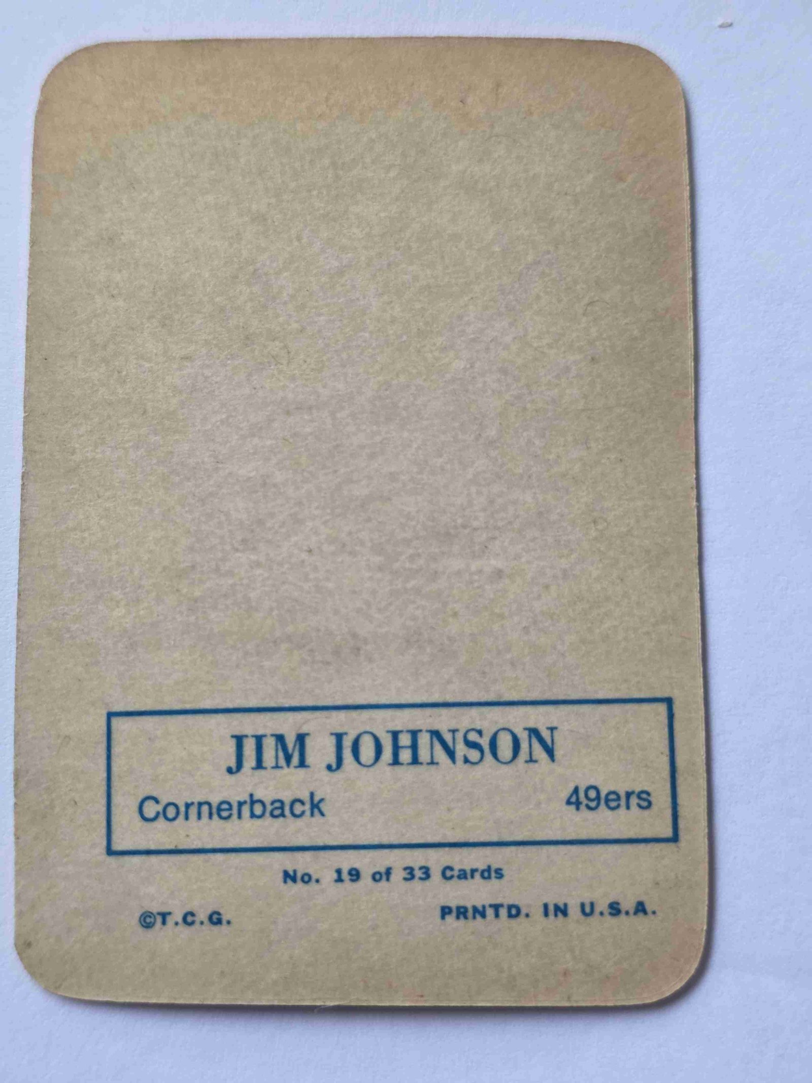 Card back