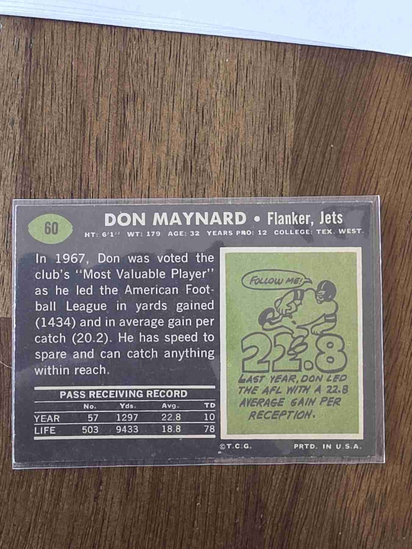 Card back
