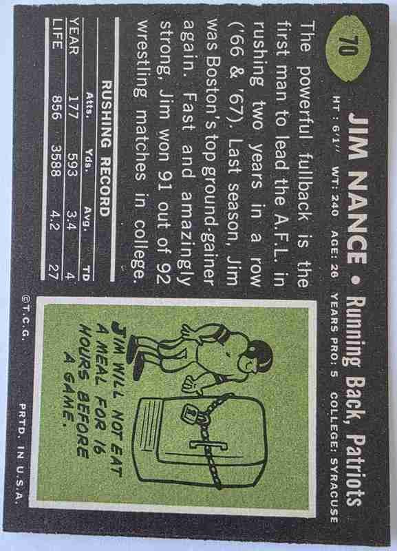 Card back