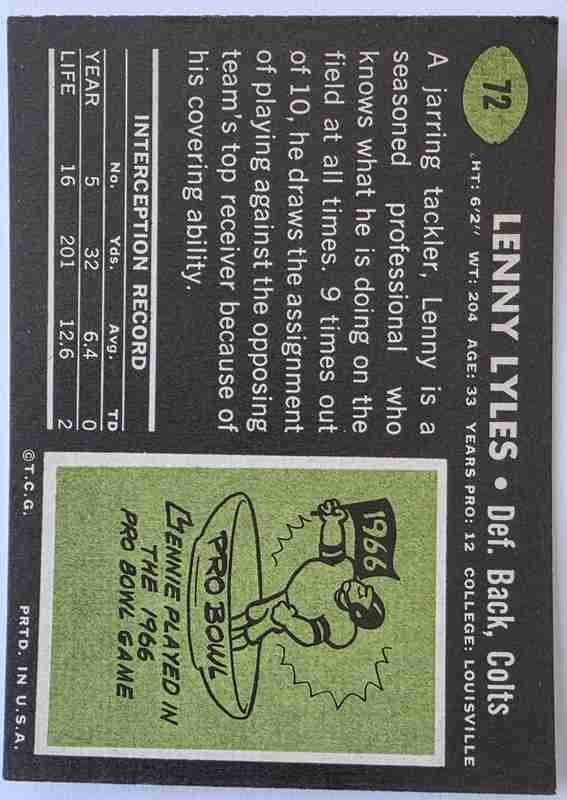 Card back