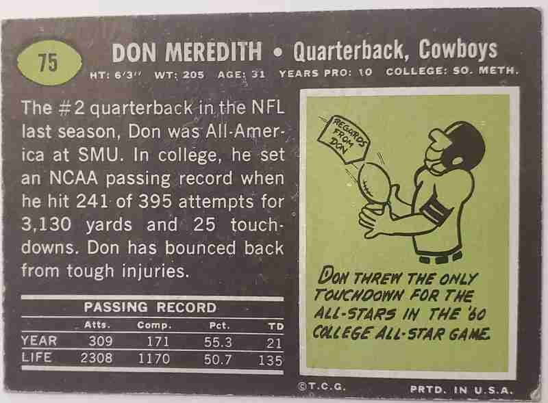 Card back